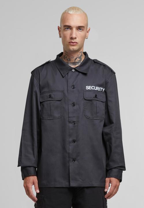 Produktbild Brandit Security US Langarm-Shirt, Schwarz Grösse L (L)