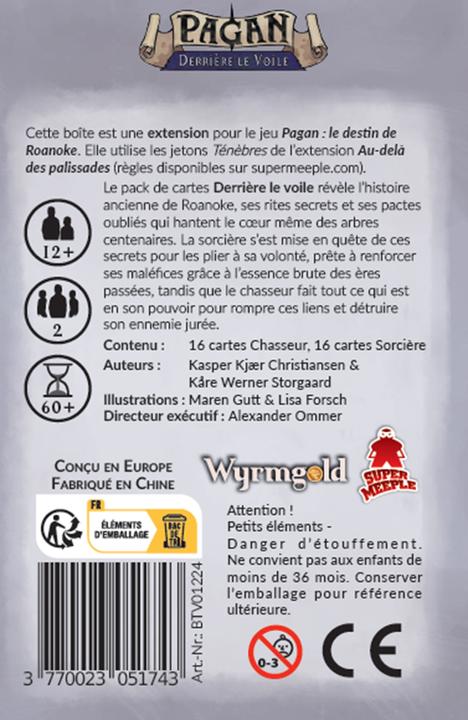 Immagine prodotto Super Meeple Pagan - estensione Derrière le voile (f) (Francese)