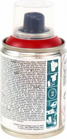 Actual product image Pebeo 7A Spray (Red, 100 ml)
