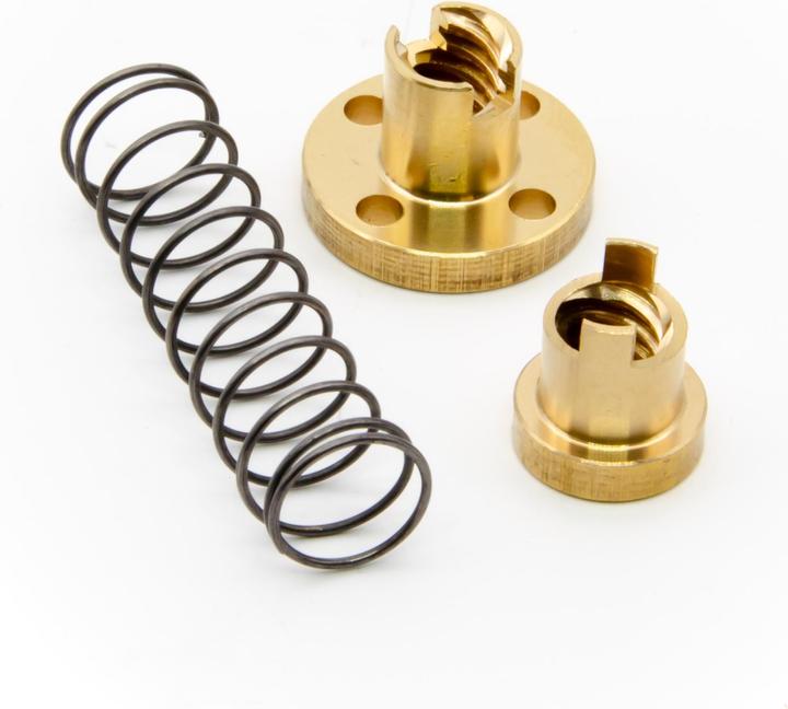 Actual product image Purecrea Anti-Backlash Nut Round T8 Trapezoid Pitch 8mm