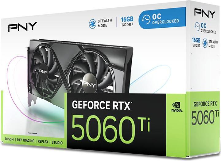 Actual product image PNY GEFORCE RTX 5060 TI 16GB (16 GB)