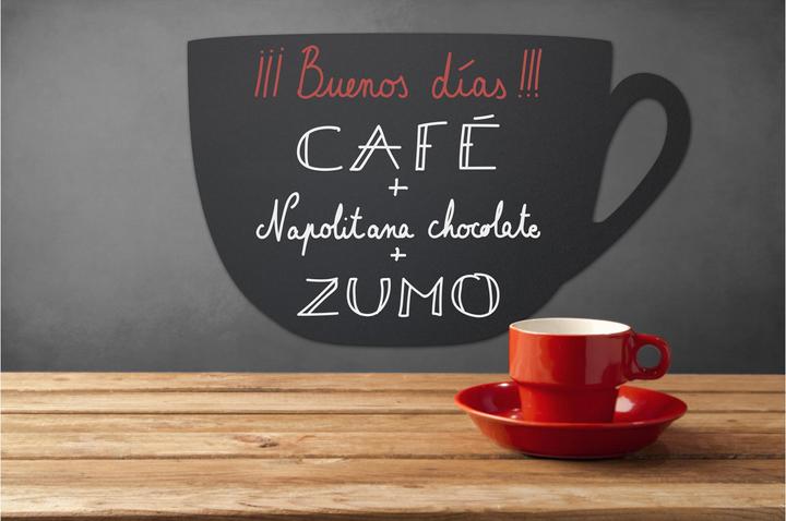 Actual product image Securit Silhouette Cup (Blackboard, 44 x 29 cm)