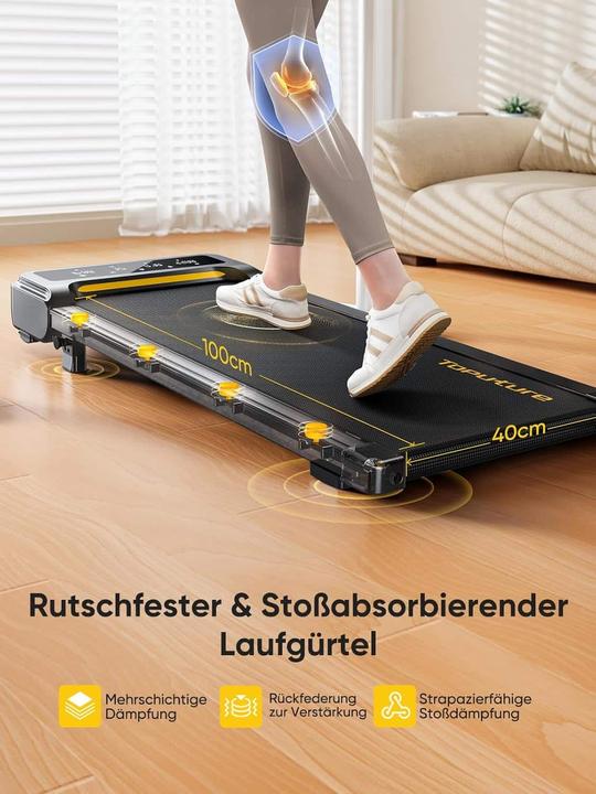 Actual product image Mara Vital Elektrisches Laufband mit Neigung inkl. Fernbedienung und App, keine Montage erforderlich