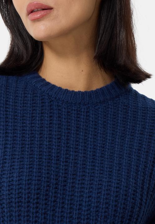 Produktbild Cash-Mere Grobgestrickter Wolle Kaschmir Rundhals Pullover (S)