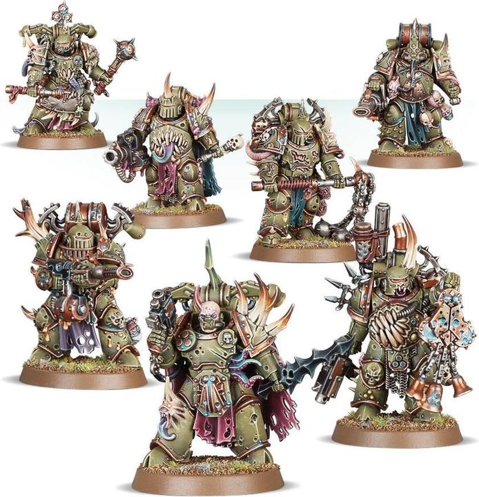 Games Workshop Warhammer 40k - Death Guard Plague Marines (Matières plastiques)