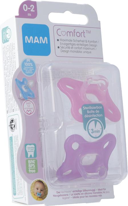 Produktbild MAM Comfort assortiert (2 x, bis 3 Monate)