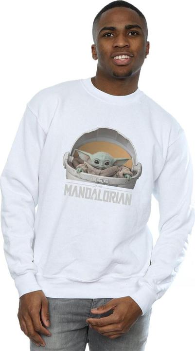 Actual product image Star Wars Mens The Mandalorian The Child Pod Sweatshirt (5XL)