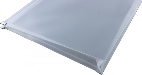 Actual product image Herba-Plastic Slide fastener folder A5 landscape XL 10 pcs. (A5, 10 x)