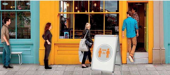 Produktbild Nobo Plakatständer (A1)