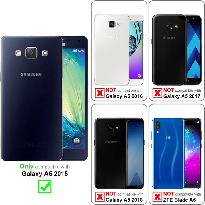 Image du produit Cadorabo Couverture look jeans Book (Samsung Galaxy A5)