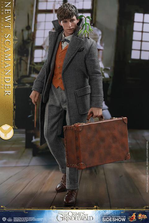 Actual product image Hot Toys Fantastic Beasts 2 "Newt Scamander" 1/6 Scale Figure