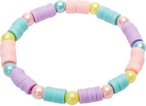 Produktbild HCA Armband - "Happy Kids" - Heishi - Regenbogen (15 cm)