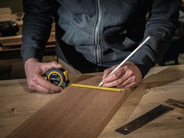 Actual product image Stabila Pocket tape measure BM 100, cm/inch scale (cm)