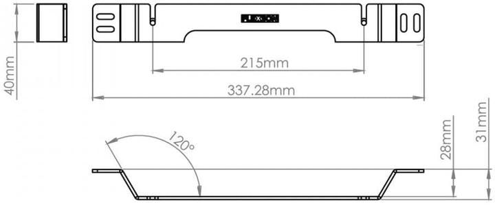 Produktbild Flexson Ray Wandhalter (1 Stk., Wandmontage)