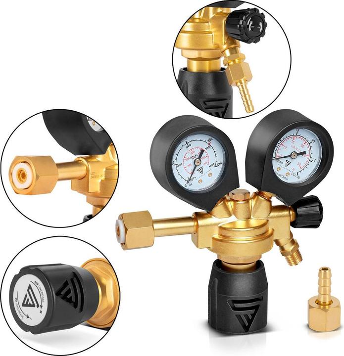 Produktbild Stahlwerk Druckminderer ST-300 Pro bis 300 bar für Standard-Gasflaschen DIN EN