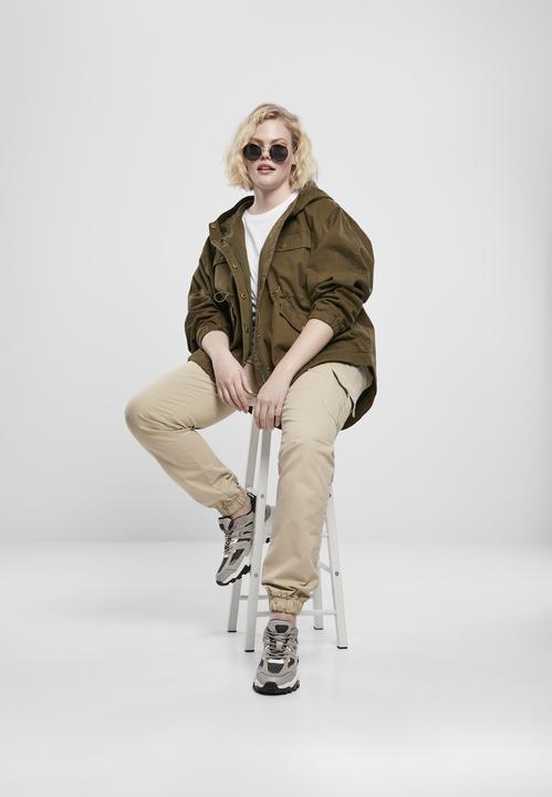 Actual product image Urban Classics Ladies High Waist Cargo Jogging Pants (XXL)