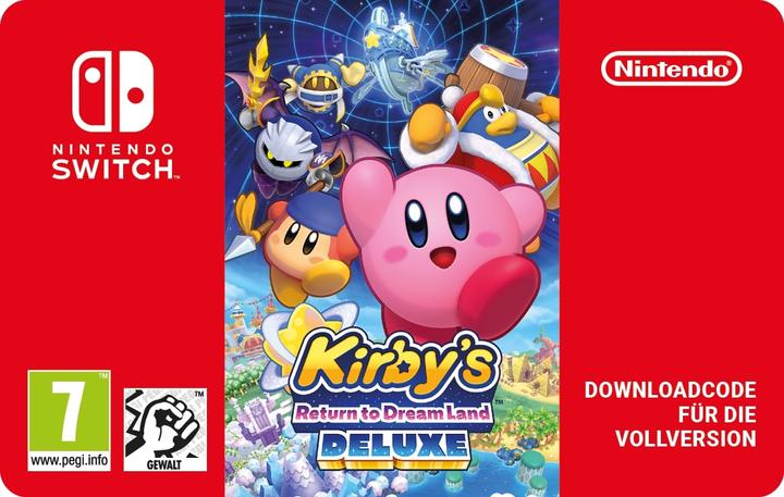 Produktbild Nintendo Kirbys Return to Dream Land Deluxe Digital Code (Switch)