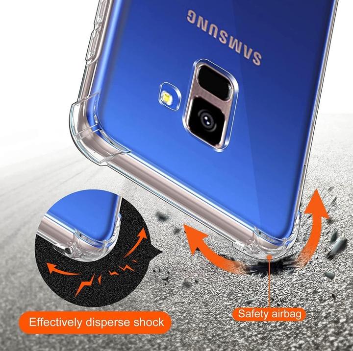 Image du produit Screenguard Samsung Galaxy A8 2018 Coque Crystal Soft Airbag Bumper (Samsung Galaxy A8 (2018))