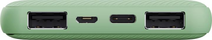 Actual product image Trust POWER BANK USB 10000MAH/PRIMO GREEN 25029 (10000 mAh, 15 W, 15 Wh)