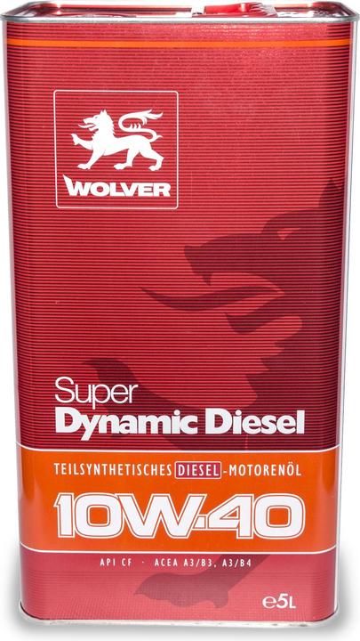 Immagine prodotto Wolver OLIO MOTORE DYNAMICDIESEL 10W-40 5L