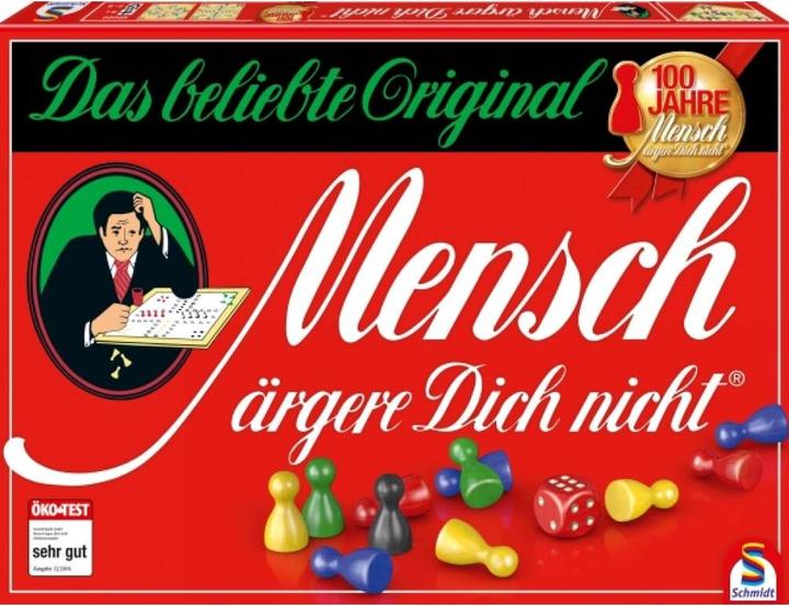 Actual product image Schmidt Spiele Mensch ärgere Dich nicht (Anniversary edition) (German)