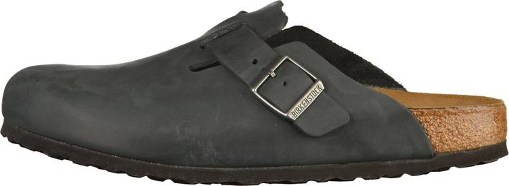 Actual product image Birkenstock Boston Nubuck Leather Oiled Narrow (41)