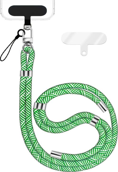 Produktbild Nalia HoldMe Lanyard Handykette – Universal Trageband für Smartphones - Verstellbar, Soft & Elastisch