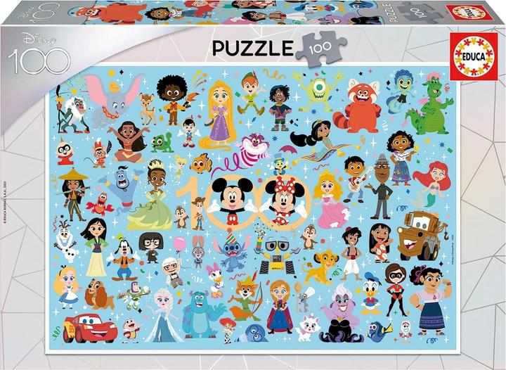 Actual product image Educa Disney Multi Proporty 100 Piece Puzzle (100 pieces)