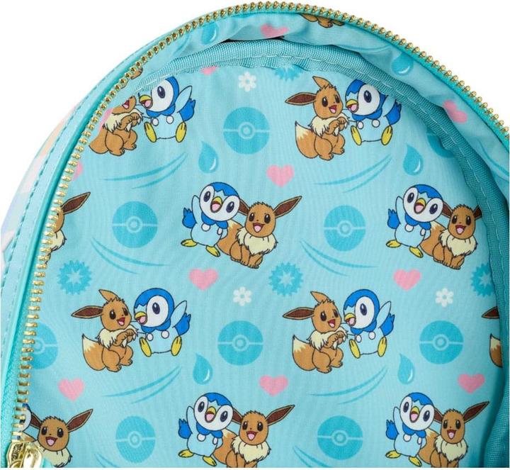 Actual product image Loungefly Pokemon by Mini Rucksack Piplup and Eevee