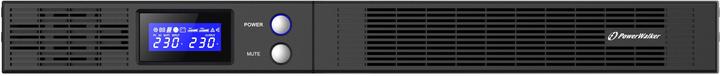 Actual product image Powerwalker 100x R1U (750 VA, 450 W, Line-interactive UPS)