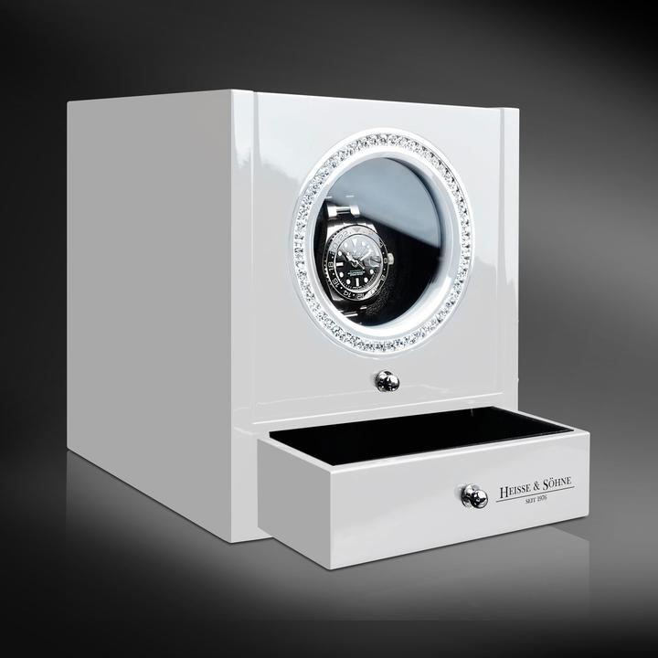 Produktbild Heisse & Söhne Uhrenbeweger Glamour - Weiss (1 x)