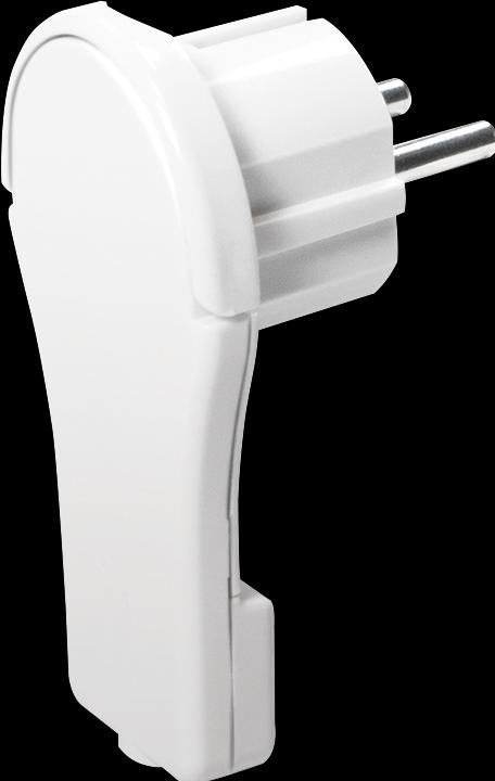 Produktbild LogiLink Flachwinkelstecker weiss