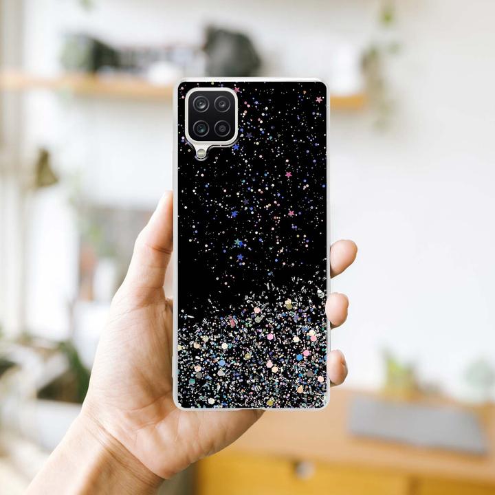 Immagine prodotto Cadorabo Copertura in TPU scintillante (Samsung Galaxy A12, Samsung Galaxy M12)