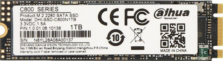 Dahua C800N1TB Interne SSD - 1TB - M.2 SATA - Harde schijf (1000 GB, M.2 2280)