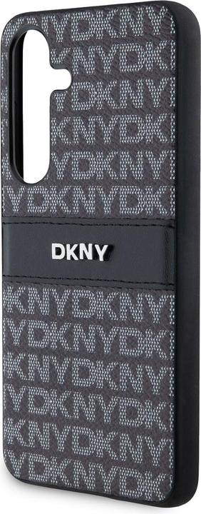 Produktbild DKNY DKHCSPRTHSLK S921 czarny/black hardcase Leather Mono Stripe & Metal Logo (Samsung Galaxy S24)