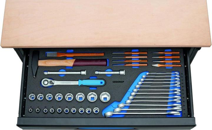 Actual product image Gedore Tool assortment in CT module 43 pcs.