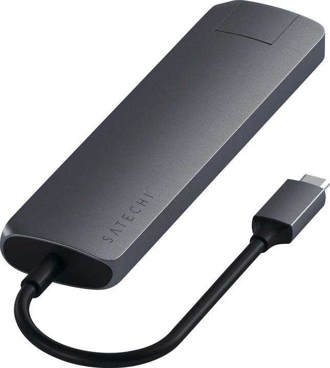 Immagine prodotto Satechi USB-C Slim Multi-port (USB-C, 7 Porti)