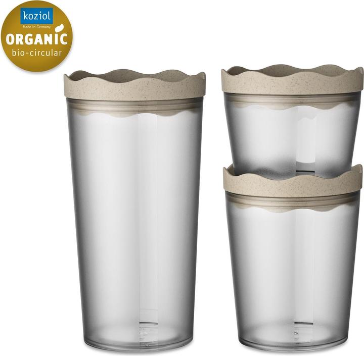 Immagine prodotto Koziol Set di 3 vasi portaoggetti PRINCE SET OSLO (1 l)