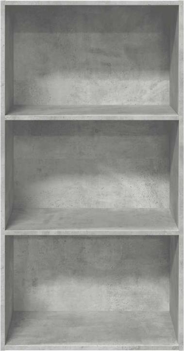 Produktbild VidaXL Bücherregal Standregal Büroregal Aktenregal Aufbewahrungsregal Betongrau (60 x 30 x 114 cm)