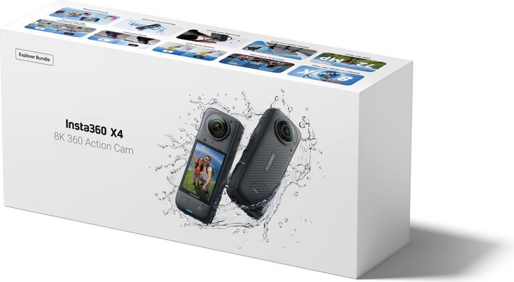 Actual product image Insta360 X4 Explorer Bundle (30p, Bluetooth, Wi-Fi)