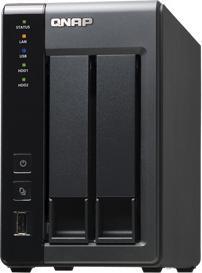 Produktbild QNAP TS-219P II, iSCSI NAS für 2x 2TB Samsung (2 x 2 TB)