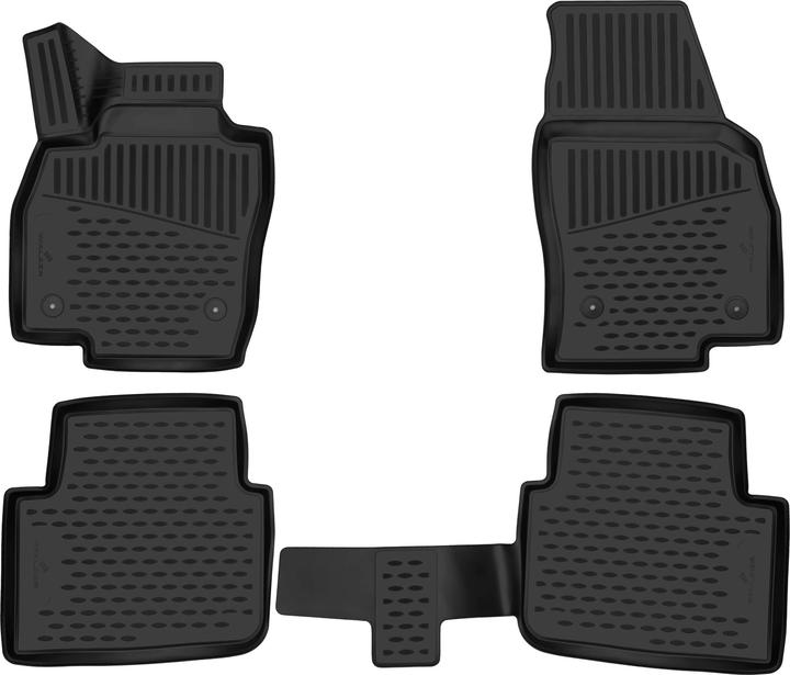 Actual product image Walser Rubber mats XTR for Skoda Kamiq (NW4) 07/2019-Today (2 front mats + 2 rear mats)