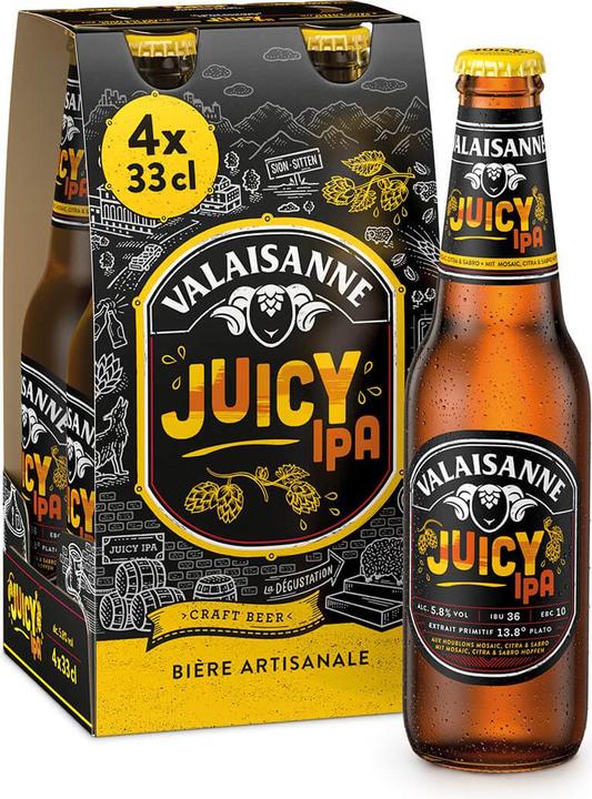 Produktbild Valaisanne Juicy IPA (4 x 33 cl)
