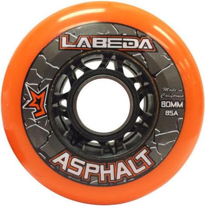 Labeda Räder ASPHALT ORANGE 4 Stk. (59 mm) (59 mm)