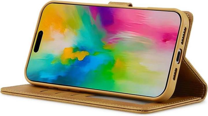 Produktbild LC.Imeeke iPhone 16 Pro - Leder Etui Hülle (Apple iPhone 16 Pro)