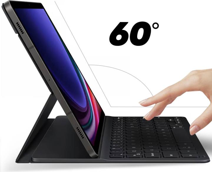 Produktbild Samsung Book Cover Keyboard Slim (Eng. Int., Galaxy Tab S9 Plus)