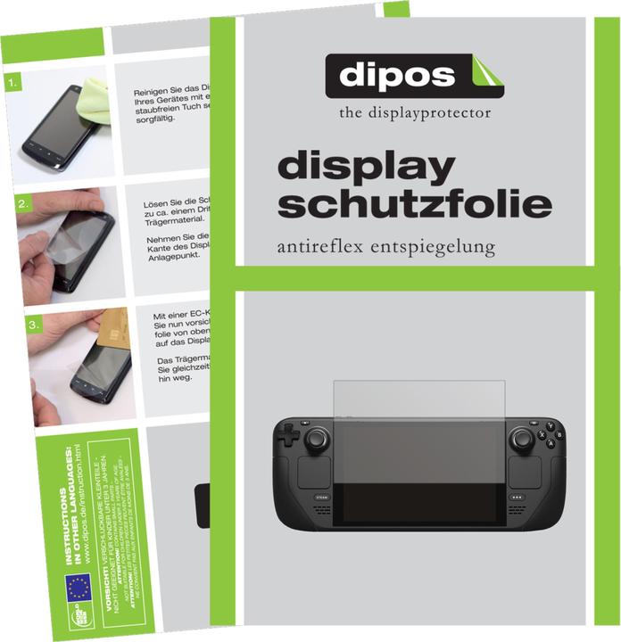 Dipos Pellicola Protettiva Antiriflesso (1 Pezzo/i, Valve Steam Deck)