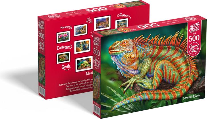 Produktbild Cherry Pazzi Puzzle 500 Teile - Unglaublicher Leguan (500 Teile)