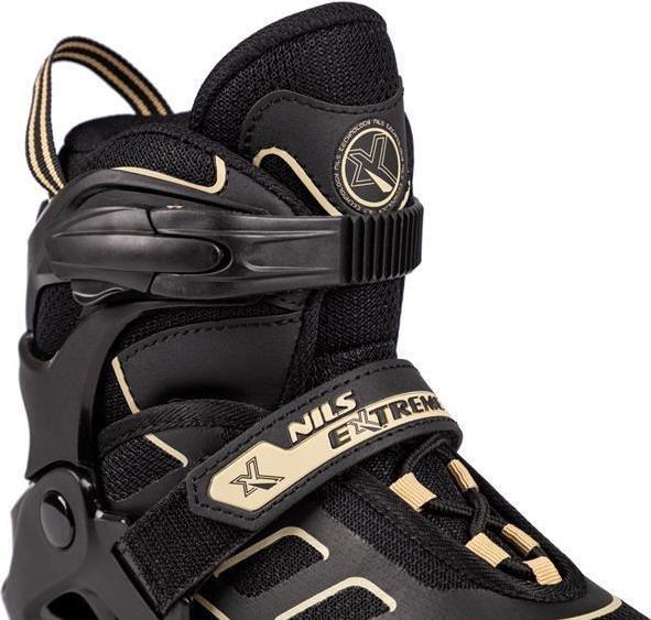 Produktbild Nils Inlineskates Extreme NA14174 schwarz-sandfarben - PU70 mm/82A (S 31-34) (31)