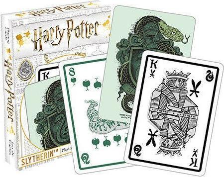 Actual product image Aquarius Abbey Harry Potter Playing Cards Slytherin NMR52438 (German)